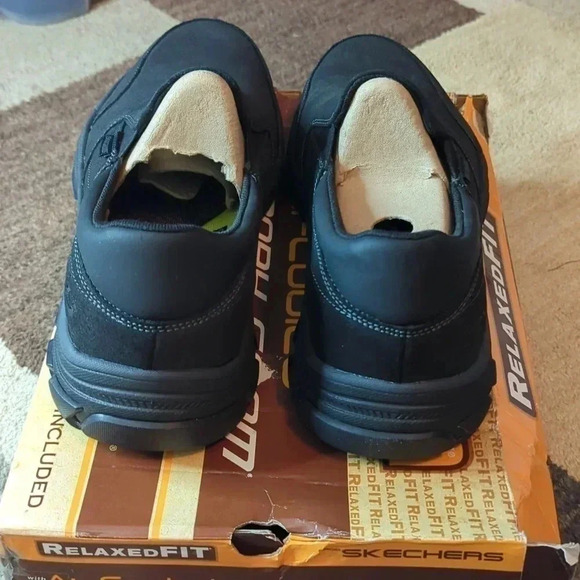 Skechers Men's Respected-Calum Goodyear Rubber Low Profile Leather  Size 13 - Picture 3 of 6